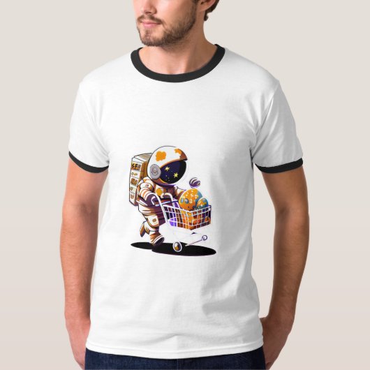 Expedition des Astronauten T-Shirt (Vorderseite)