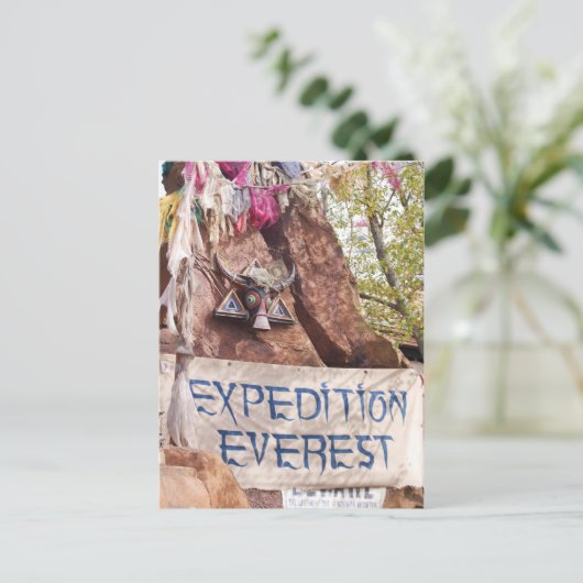 Expedition Everest Postkarte (Stehend Vorderseite)