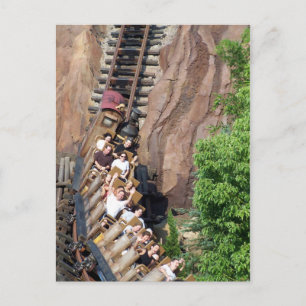 Expedition Everest Roller Untersetzer Postkarte