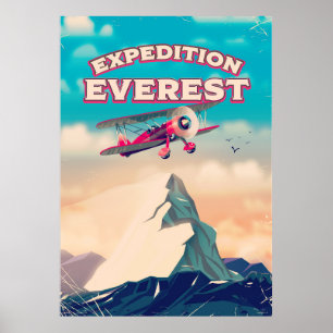 Expedition Everest Travel Poster