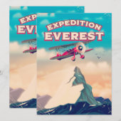 Expedition Everest Travel Poster (Vorne/Hinten)