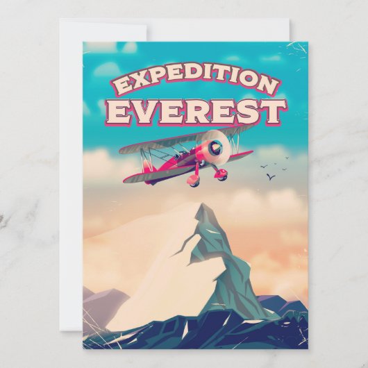 Expedition Everest Travel Poster (Vorderseite)