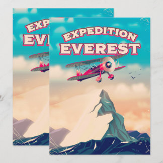Expedition Everest Travel Poster