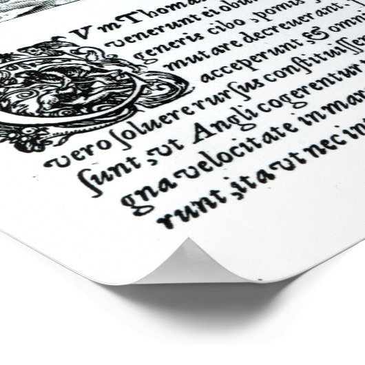 Expedition of Thomas Cavendish Poster (Ecke)