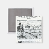 Expedition von Thomas Cavendish Magnet (Vorderseite/Rückseite)