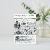 Expedition von Thomas Cavendish Postkarte (Stehend Vorderseite)