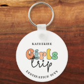 Expedition zu benutzerdefinierten Mädchen | Niedli Schlüsselanhänger (Rückseite)