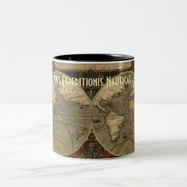 Expeditionis 1595 Nauticae Zweifarbige Tasse