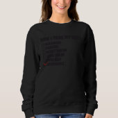 Expensive Eggs How I Take My Eggs Affordable Sweatshirt (Vorderseite)