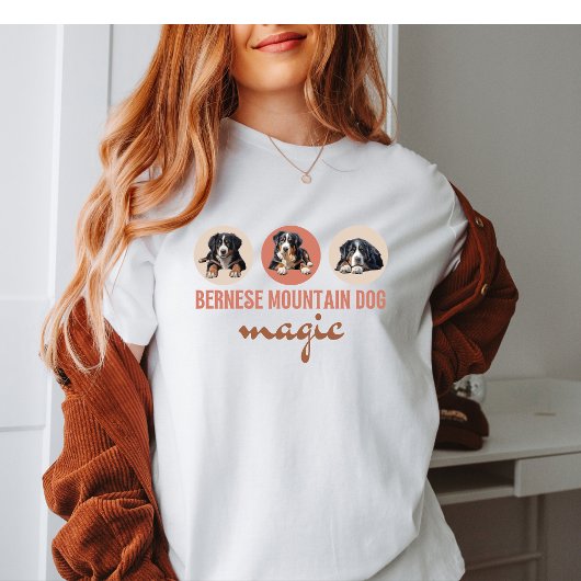 Experience the Magic of Berner Love on this Tee