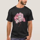 Experience the Magic of Cherry Blossoms Tree Geome T-Shirt (Vorderseite)