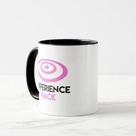 ExperienceHack-Tasse Tasse (Vorderseite Links)