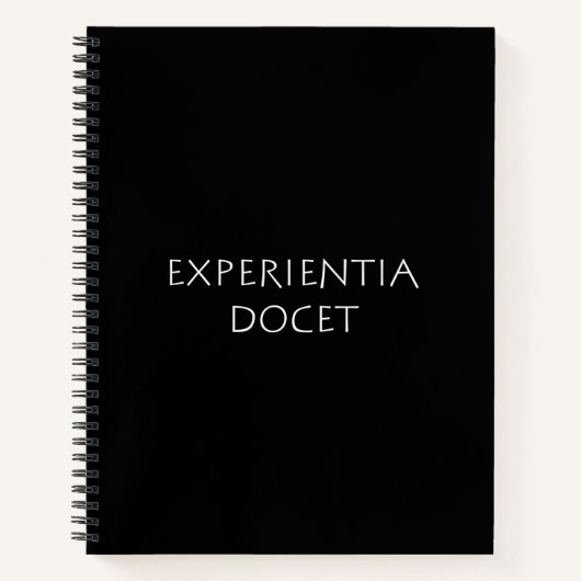 Experientia Docet Notizblock (Vorderseite)