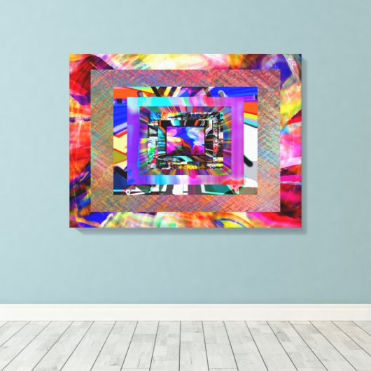 Experiment 2 leinwanddruck (Insitu (Holzboden))