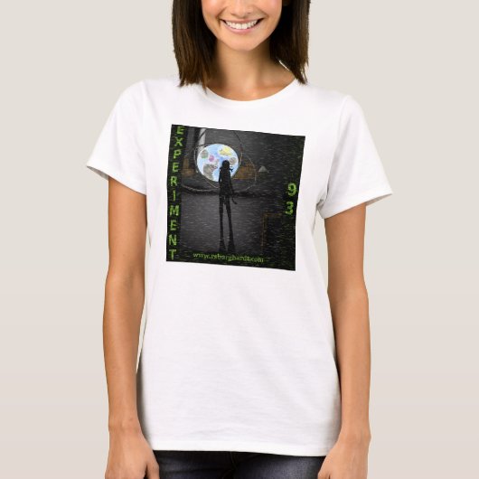 Experiment 93, das Shirt der statischen Frauen (Vorderseite)