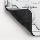 Experiment auf der Aufspaltung des Wassers Mousepad (Ecke)