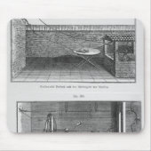 Experiment auf Fröschen durch Louis Galvani Mousepad (Vorne)