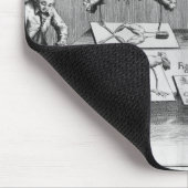 Experiment auf Fröschen Mousepad (Ecke)