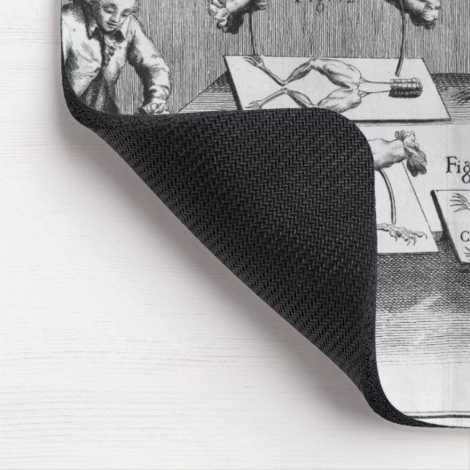 Experiment auf Fröschen Mousepad (Ecke)