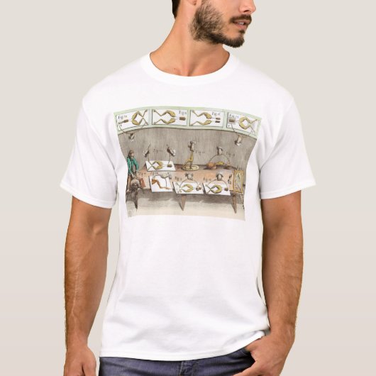 Experiment auf Fröschen T-Shirt (Vorderseite)
