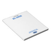 Experiment Explore Embrace Unknown | Science Notizblock (angewinkelt)