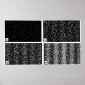 Experiment mit doppeltem Leuchtkörper Poster (Vorne)