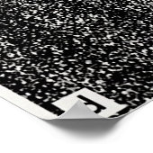 Experiment mit doppeltem Leuchtkörper Poster (Ecke)