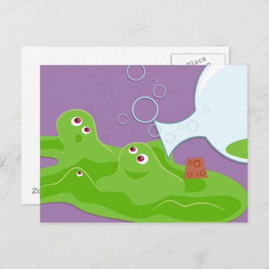 Experiment Postkarte (Vorne/Hinten)