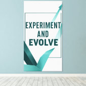 Experiment und Entwicklung 2 Leinwanddruck (Insitu (Holzboden))