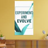 Experiment und Entwicklung 2 Leinwanddruck (Insitu (Wohnzimmer))
