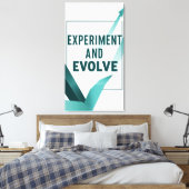 Experiment und Entwicklung 2 Leinwanddruck (Insitu (Schlafzimmer))