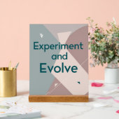 Experiment und Entwicklung Acrylschild (Hochzeit)