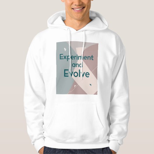 Experiment und Entwicklung Hoodie (Vorderseite)