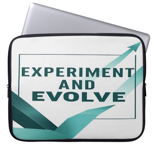 Experiment und Entwicklung Laptopschutzhülle (Vorderseite)