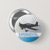 Experimentelle Flugzeuge Button (Vorne & Hinten)