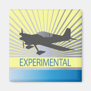 Experimentelle Flugzeuge Magnet