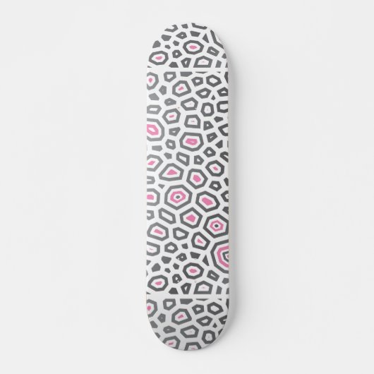 Experimentelles Muster 4 Skateboard (Vorne)