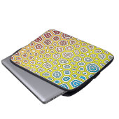Experimentelles Muster 8 Laptopschutzhülle (Vorne Knopf)