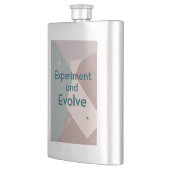 Experimentiere und entwickle dich weiter flachmann (Links)