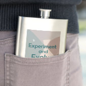 Experimentiere und entwickle dich weiter flachmann (Beispiel)