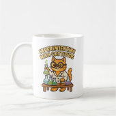 Experimentieren mit Cattitude - Labrador Cat T - S Kaffeetasse (Links)