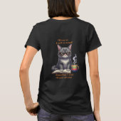Expert Advice Cat  T-Shirt (Rückseite)