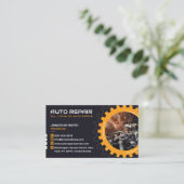 Expert Auto Repair, Car Service, Mechanic & Garage Visitenkarte (Stehend Vorderseite)