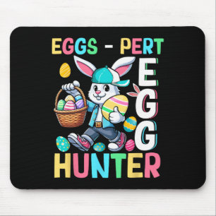 Expert Egg Funny Joke Hunter Osterfest Sonnenhungr Mousepad