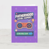 Expert - Retro Gamer Vater Karte (Vorderseite)