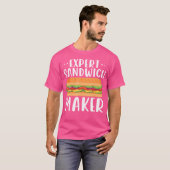 Expert Sandwich Maker For Sandwich Lovers Deli T-Shirt (Vorne ganz)