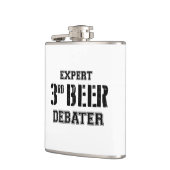 Expert Third Beer Debater Flachmann (Links)
