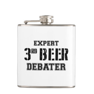 Expert Third Beer Debater Flachmann