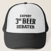 Expert Third Beer Debater Truckerkappe (Vorderseite)