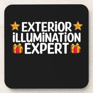 Experte für Außenbeleuchtung Weihnachtslichtdekora Getränkeuntersetzer